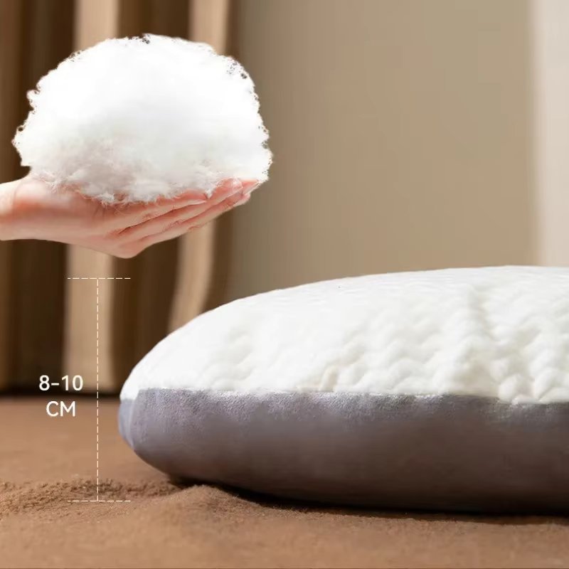 Hondenbed met Pluche Geheugenfoam Kussen