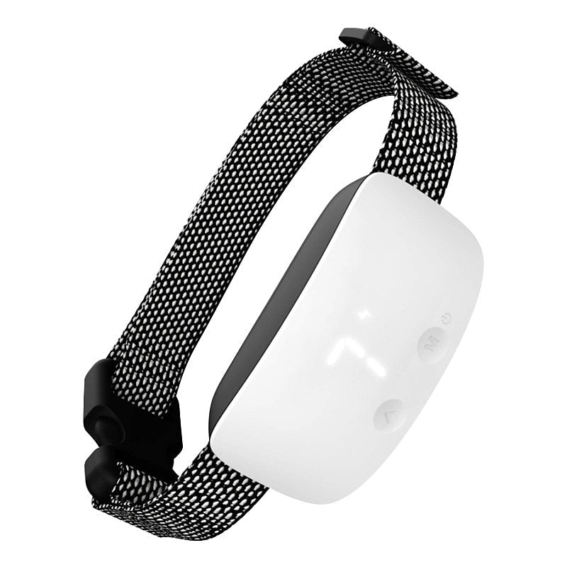 Oplaadbare Waterdichte Anti-Blaff Hondhalsband met Touchscreen voor Effectieve Gedragstraining