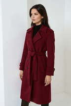 Silhouette - Burgundy Winterjas