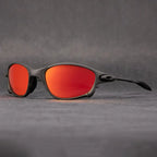 Ricco Milano Gepolariseerde Zonnebril Met Matte Zwarte Frame Voor Actieve Buitenactiviteiten