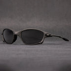 Ricco Milano Gepolariseerde Zonnebril Met Matte Zwarte Frame Voor Actieve Buitenactiviteiten