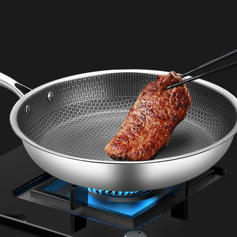 Premium antiaanbakpan - SteelChef 0