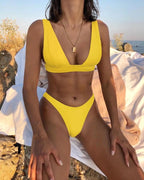 Push-Up Bikini voor Vrouwen met Ondersteuning en Modern Design 6