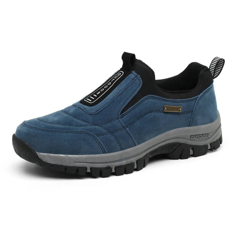 Suède Wandelschoenen met Ergonomische Inlegzolen voor Voetcomfort en Ondersteuning