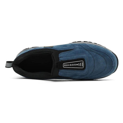 Suède Wandelschoenen met Ergonomische Inlegzolen voor Voetcomfort en Ondersteuning
