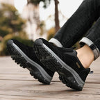 Suède Wandelschoenen met Ergonomische Inlegzolen voor Voetcomfort en Ondersteuning