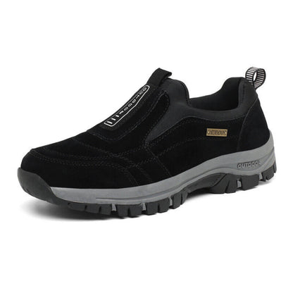 Suède Wandelschoenen met Ergonomische Inlegzolen voor Voetcomfort en Ondersteuning