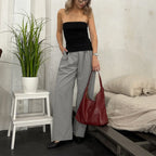 Verontruste Scarlett vintage draagtas (bijpassende set)