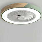 Bladloze Ventilator Led Plafondlamp Wit Met Bediening