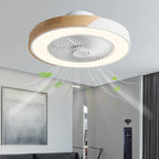 Bladloze Ventilator Led Plafondlamp Wit Met Bediening