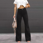 Rihanna | Curve-fit uitlopende broek 6