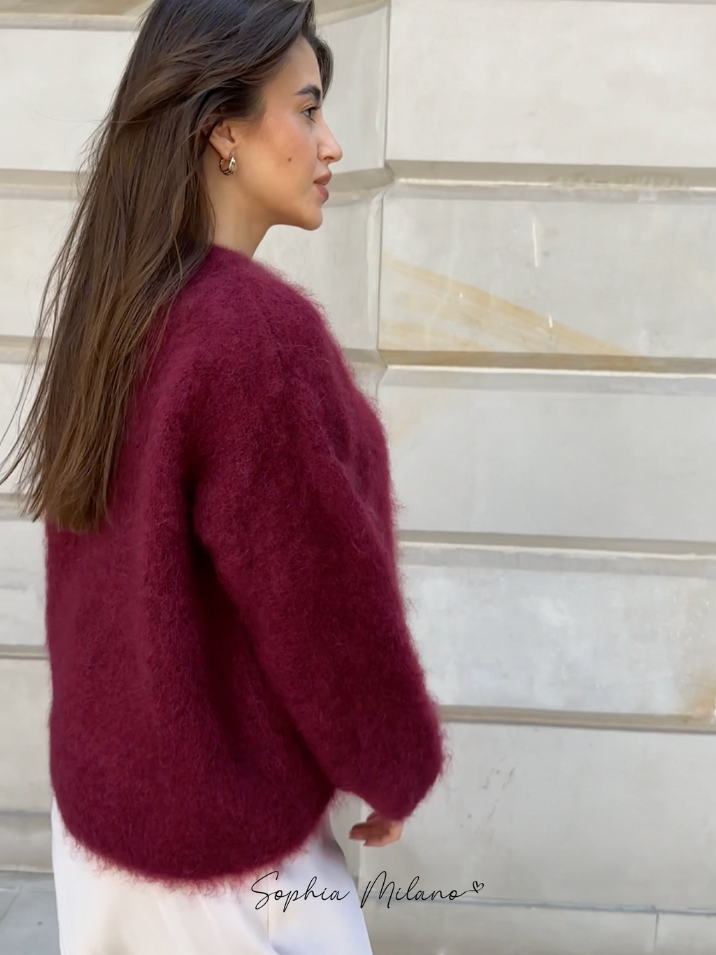 Weave Luxe Mohair Sweater – Tijdloos Comfort en Elegantie