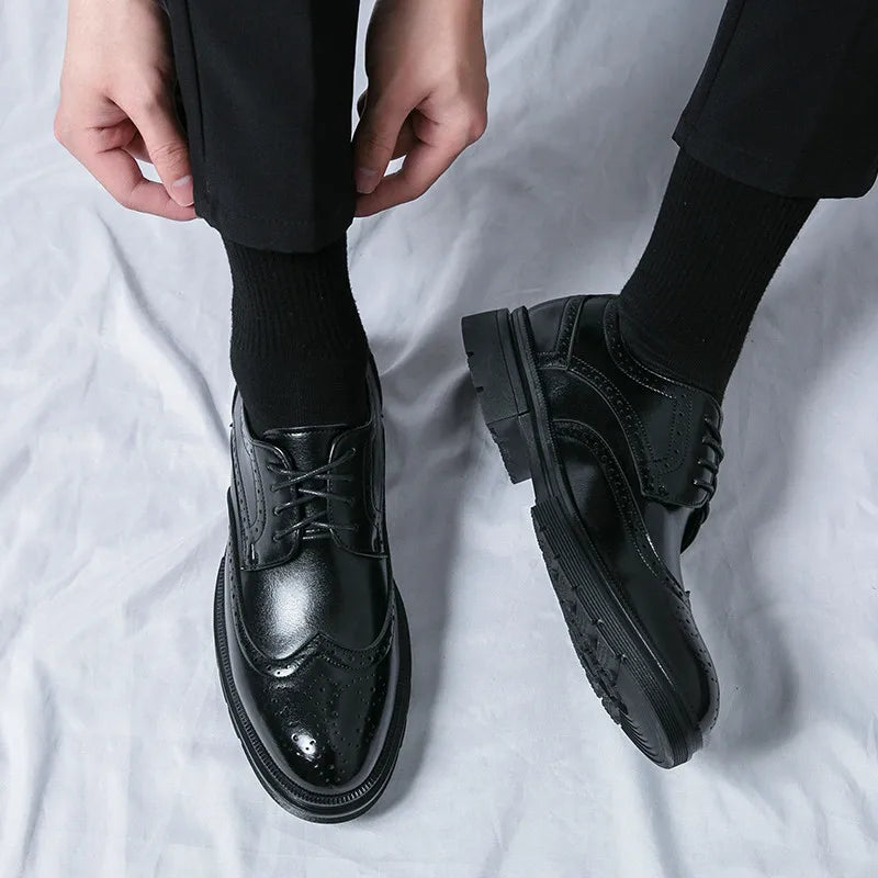 Heren Formele Schoenen Comfortabele Pasvorm Duurzaam Leer