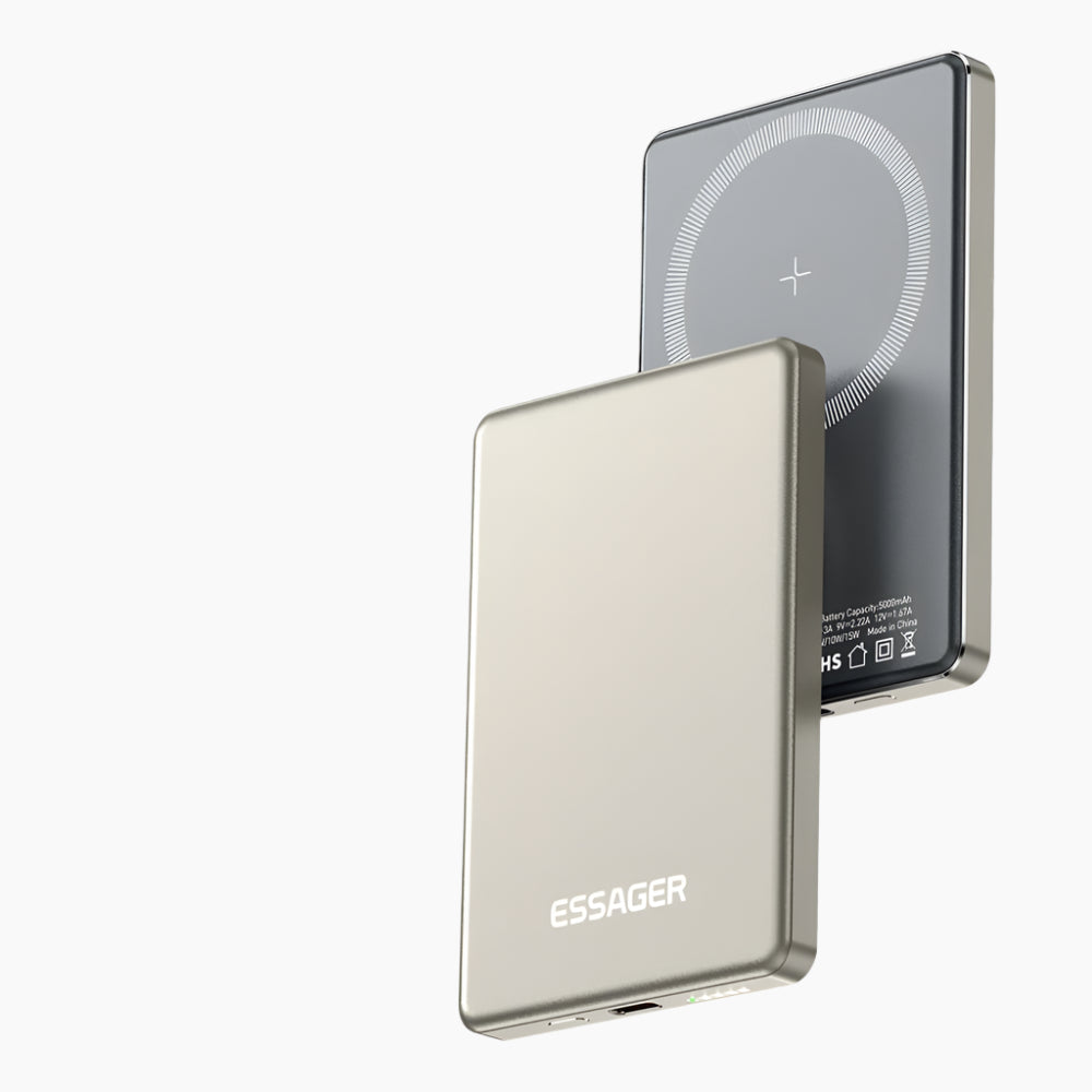 Variant image for Draagbare MagSafe Powerbank 5000 mAh met Snelladen – Draadloze Externe Batterij voor iPhone 16, 15, 14 en 13-1