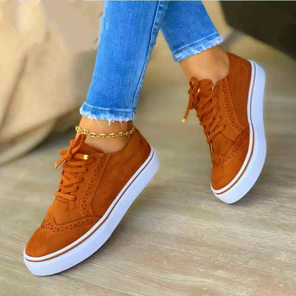 Ava - Orthopedische elegante zwarte sneakerschoenen