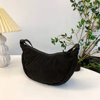 Corduroy Schoudertas Gracie Met Verstelbare Band En Stijlvolle Design Voor Everyday Gebruik En Mode Statement