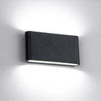 Moderne Zwarte Wandlamp IP65 Waterdicht voor Binnengebruik – LED Muurlamp met Aluminium Constructie-4