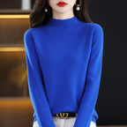 Sarah: Dames 100% Pure Wol Cashmere Trui voor de winter en herfst