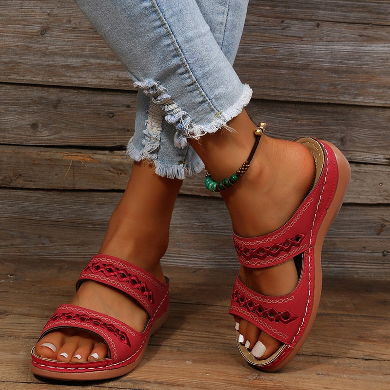 Alyssons | Comfortabele Vrouwen Orthopedische Sandalen