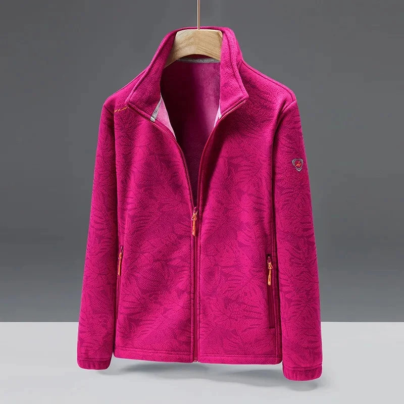 Unisex Fleece Tussenjas - Modieus, warm en geschikt voor kantoor