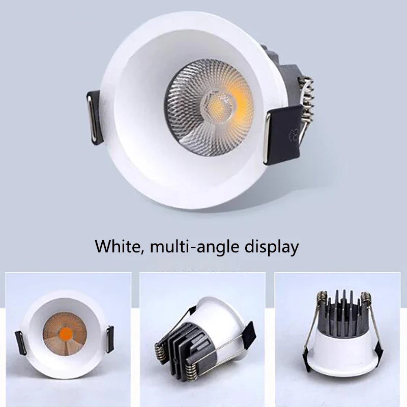Spot Dimbare LED 3W 5W Anti-verblindend LED Verlichting Slaapkamer Keuken COB Inbouw