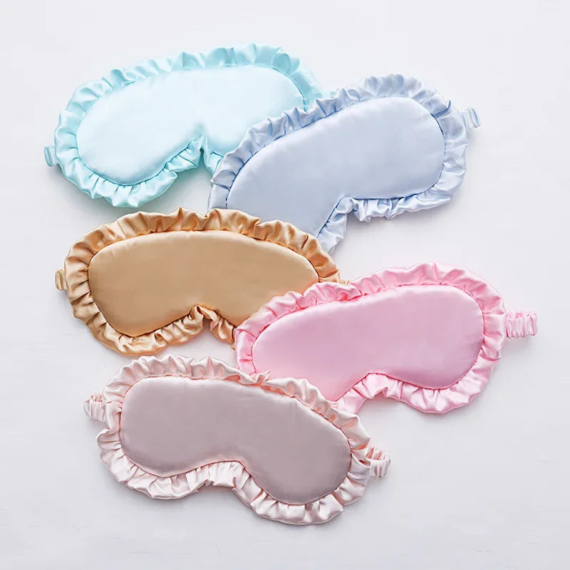 Zijde Rimpel | Rimpelige Slaapmasker