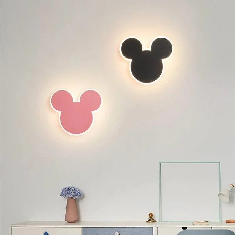 RabbitGlow - LED Wandlamp in Roze Konijnvorm voor Speelkamer