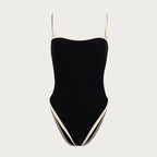 Bandeau Badpak Voor Dames Met Verstelbare Bandjes In Trendy Ontwerp Voor Strand En Zwembad