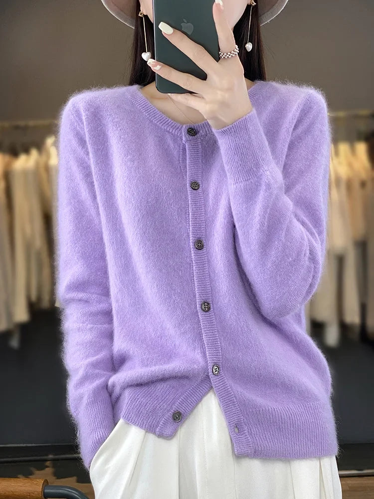 Celine: Trui/Cardigan Super Warm | Pure 100% Kasjmier Trui