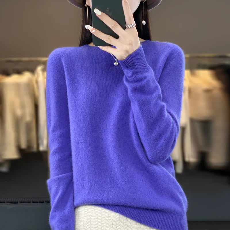 Selena: 100% Australische merino wol sweater/pullover