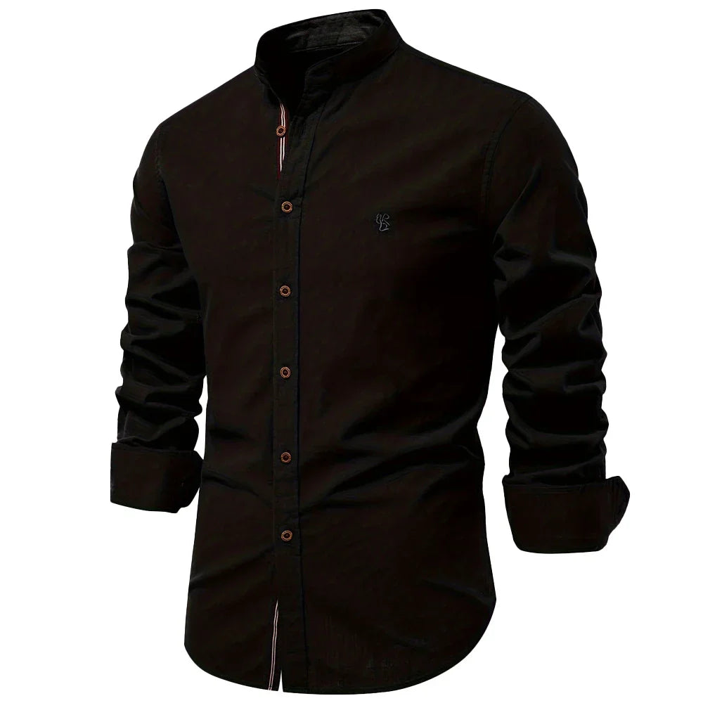 Bob | Chic Herenshirt in Premium Katoenstof en Stijl