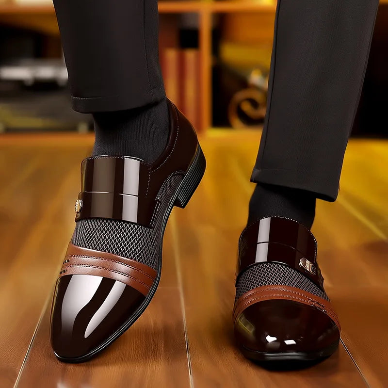 Elegante Formele Heren Loafers Hoogwaardig Comfort Materiaal