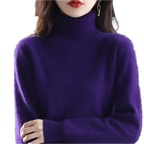 Sinead: Japanse gebreide 100% kasjmier coltrui voor vrouwen: herfst- en wintermust-have