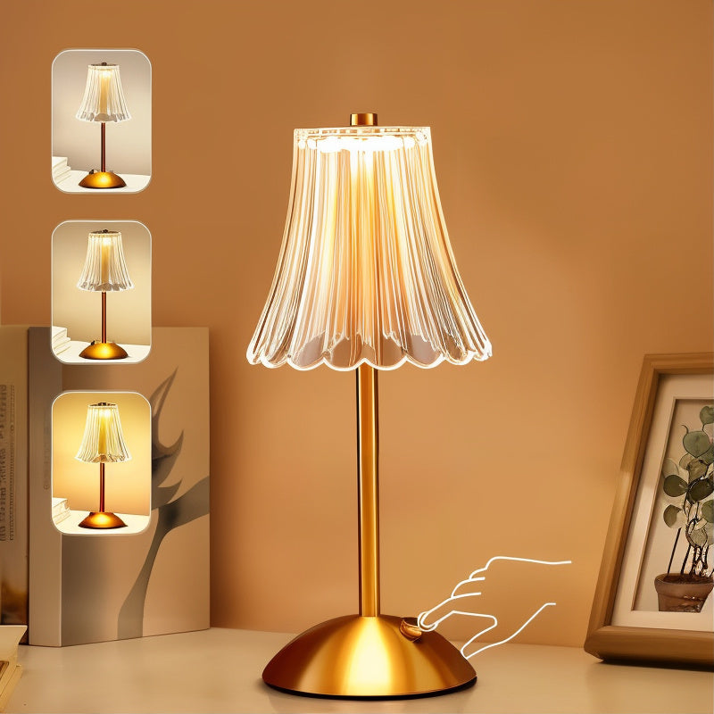 GlowEase – Oplaadbare LED Tafellamp met Touchbediening
