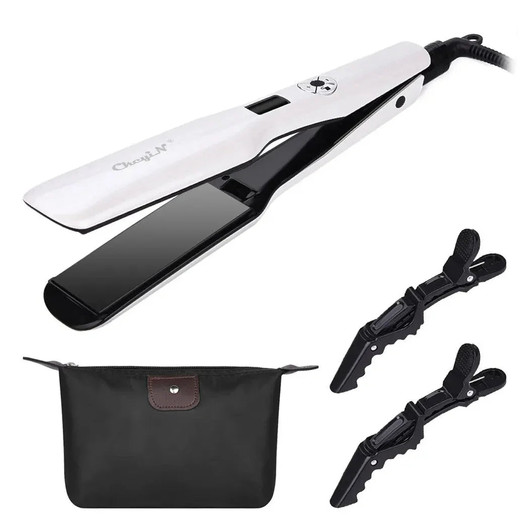 Haarstyler Toermalijn Keramische Met LCD Display Opwarming