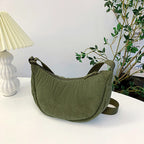 Corduroy Schoudertas Gracie Met Verstelbare Band En Stijlvolle Design Voor Everyday Gebruik En Mode Statement