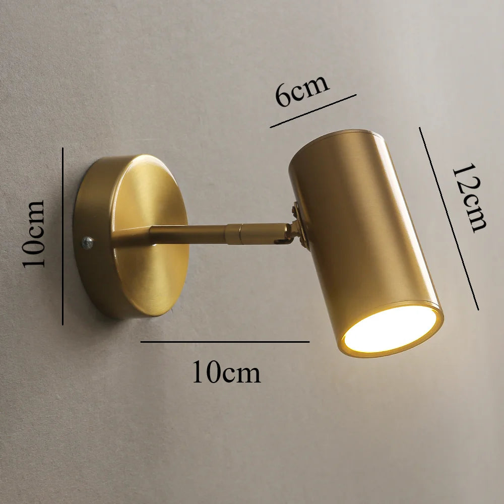 Variant image for Moderne Verstelbare Wandlamp Zwart - Energiezuinige LED Muurlamp voor Slaapkamer en Woonkamer-2