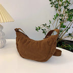 Corduroy Schoudertas Gracie Met Verstelbare Band En Stijlvolle Design Voor Everyday Gebruik En Mode Statement