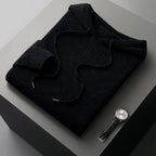 Micheal: Hoodie Sweater - 100% Merino Wol uit Australië: Gebreide Sweatshirt voor Herfst Winter