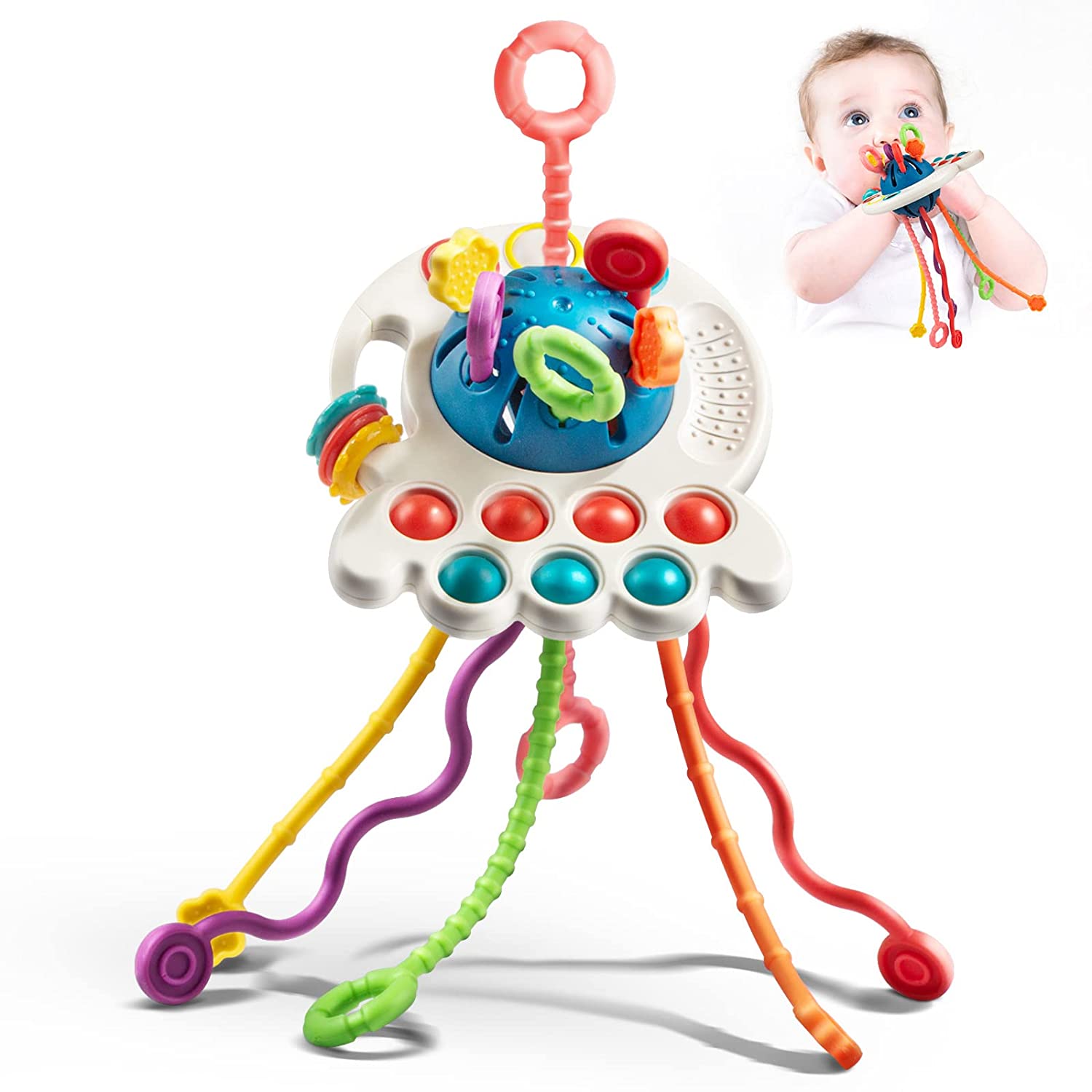 Sensorisch Speelgoed Ufo Voor Babys Montessori Ontwikkeling