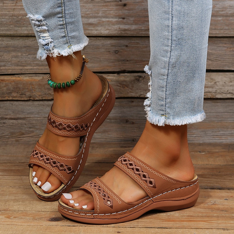 Alyssons | Comfortabele Vrouwen Orthopedische Sandalen