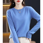 Claire: Dames 100% Pure Wol Cashmere Trui
