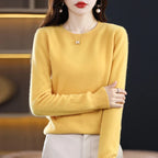 Claire: Dames 100% Pure Wol Cashmere Trui