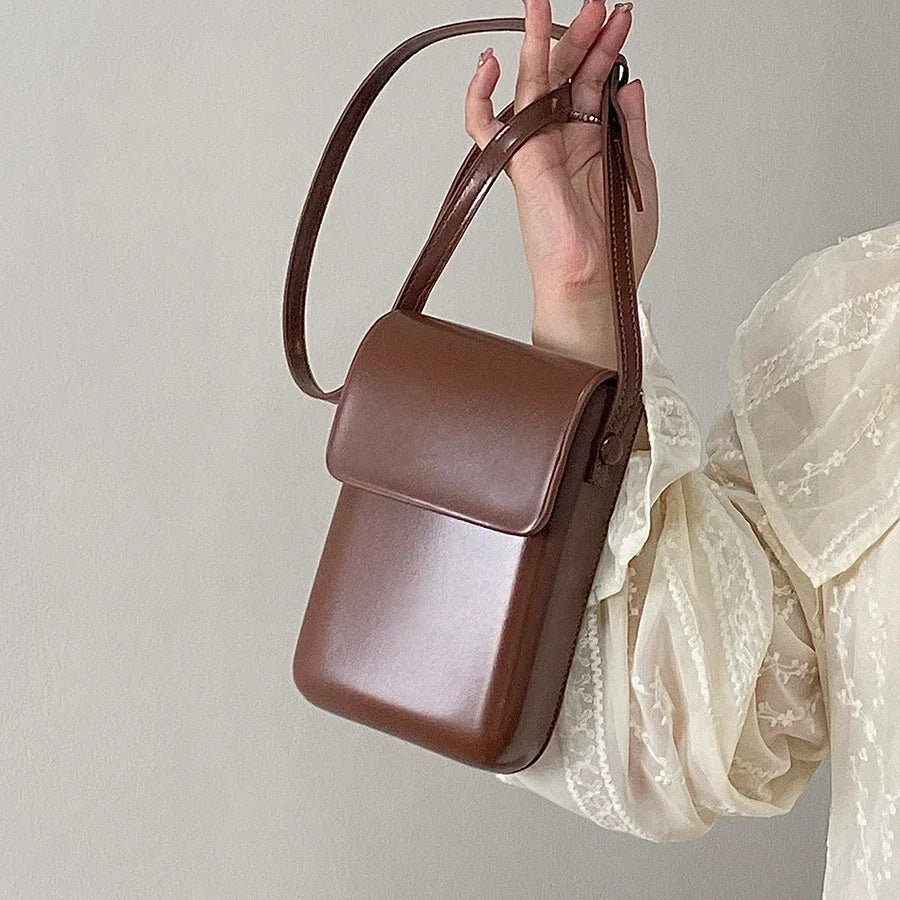 De OUSU Mini PU-leren portemonnee