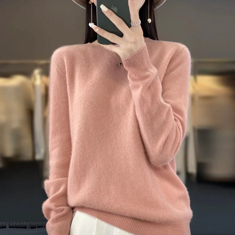 Selena: 100% Australische merino wol sweater/pullover
