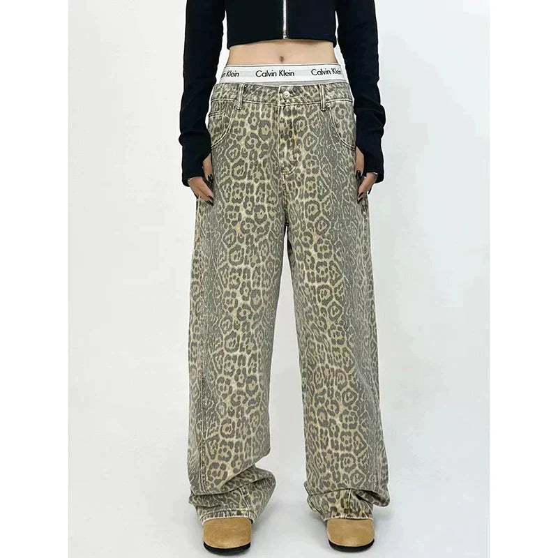 Jagr® | Modieuze Luipaardprint Jeans Voor Zelfverzekerde Looks
