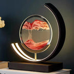 Quicksand Tafellamp Met Draaibaar Dynamisch 3D Zand En Zacht LED Licht Voor Sfeervolle Huisdecoratie En Oogbescherming