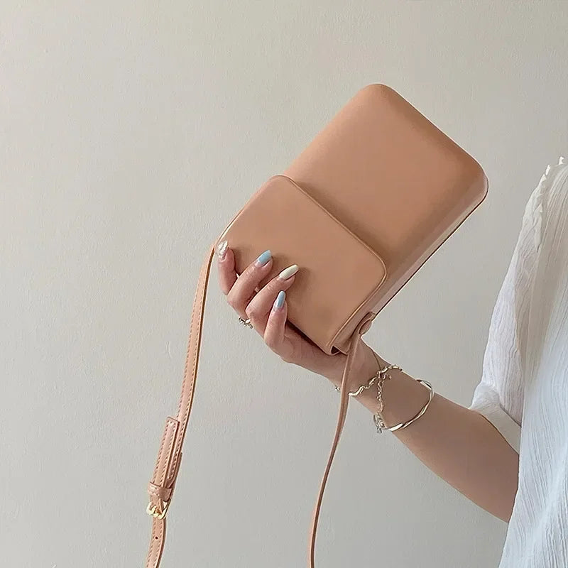 De OUSU Mini PU-leren portemonnee