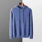 Micheal: Hoodie Sweater - 100% Merino Wol uit Australië: Gebreide Sweatshirt voor Herfst Winter