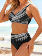 Eilyn Moderne Comfort Bikini Voor Dames Met Sportief Koord En Multikleur Ontwerp